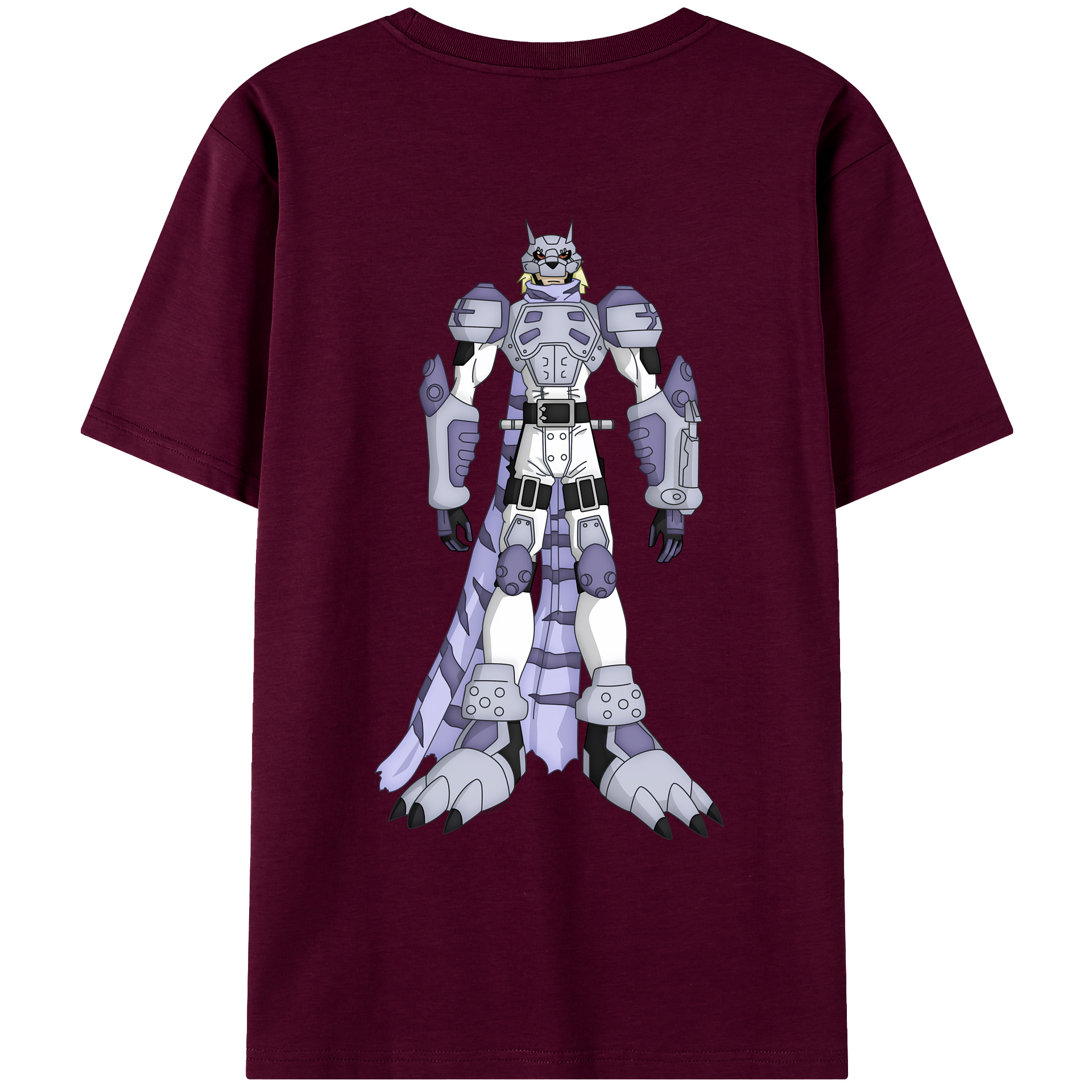 （画像用） Digimon デジタルモンスター/デジモン レディース半袖Tシャツ(バックプリント)